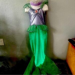 Disney Classic Ariel costume and New crown!
